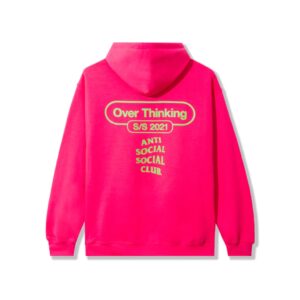 ASSC Over Thinking 21 Hoodie Pink