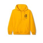 Anti Social All Talk On A Blog Gold Hoodie