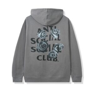 Anti Social Social Club Bat Emoji Hoodie – Gray