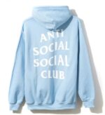 Anti Social Social Club Mind Games Hoodie – Blue