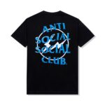 Anti Social Social Club Blue Precious Petals Tee – Black