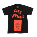 Anti Social Social Club CYA Get Weird T-Shirt – Black