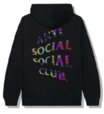 Anti Social Social Club Fuzzy Connection Hoodie – Black