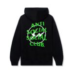 Anti Social Social Club Green Precious Petals Hoodie – Black