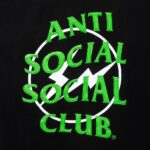 Anti Social Social Club Green Precious Petals Hoodie – Black