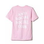 Anti Social Social Club Logo 2 T-Shirt – Pink