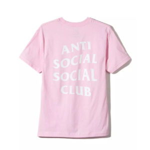 Anti Social Social Club Logo 2 T-Shirt – Pink