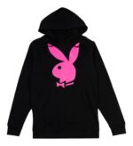 Anti Social Social Club Playboy Printed Hoodie – Black