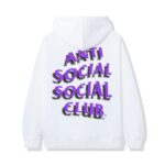 Anti Social Social Club Toned Down Hoodie White