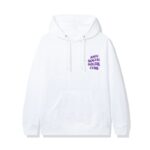 Anti Social Social Club Toned Down Hoodie White