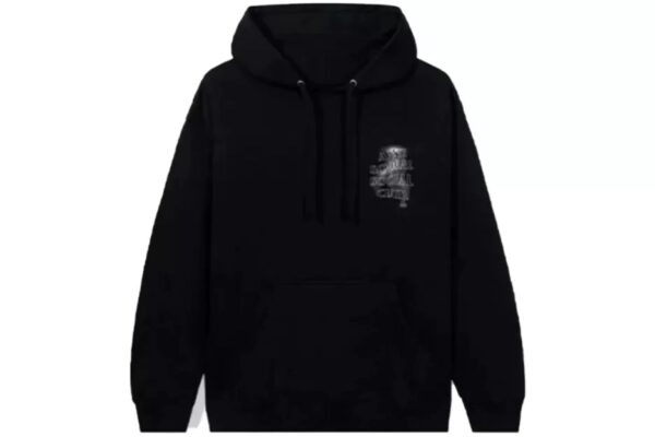 Anti Social Social Club Twisted Hoodie Black