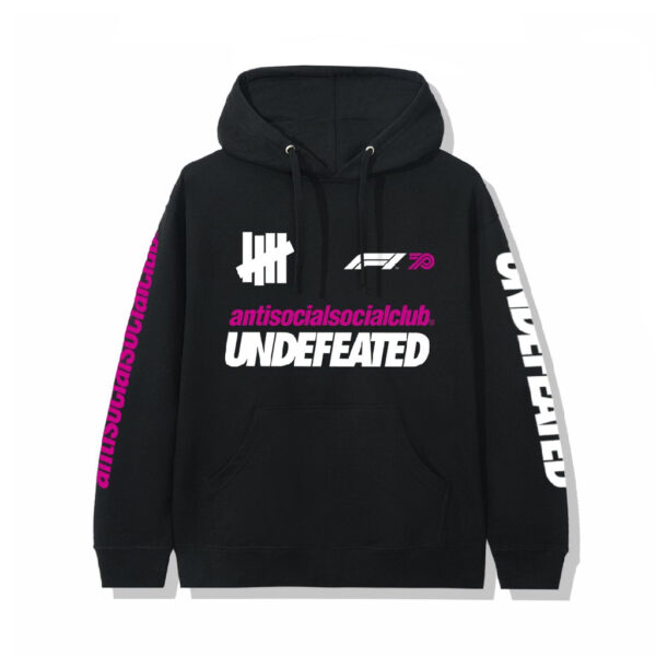 Anti Social Social Club UNDFTD X F1 Hoodie – Black