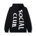 Anti Social Social Club Vertical Horizon Hoodie Black