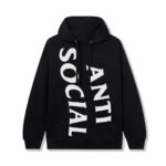 Anti Social Social Club Vertical Horizon Hoodie Black