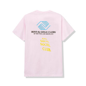 Anti Social Social Club x BGCMLA Social Emotional Tee – Pink