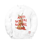 Anti Social Social Club x FR2 Crewneck Sweatshirt – White1