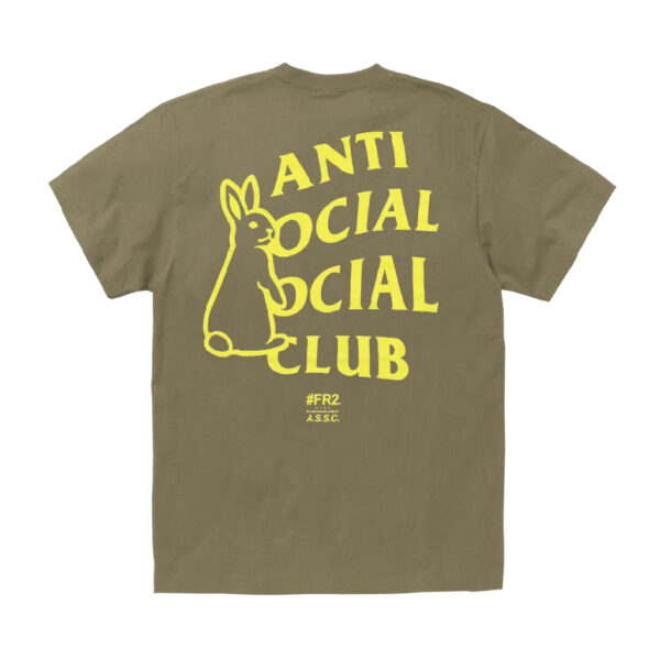 Anti Social Social Club x FR2 Rabbit Icon Tee – Brown