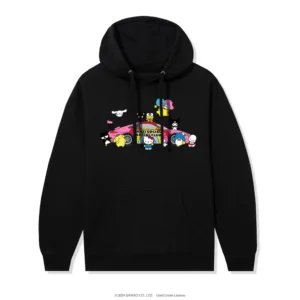 assc x hello kitty racing hoodie