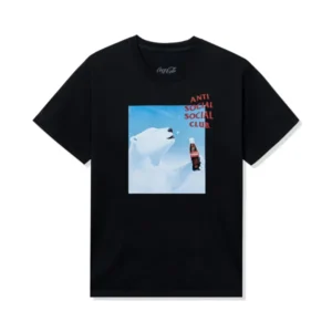 ASSC X Coca Cola PB Snowflake Tee Black