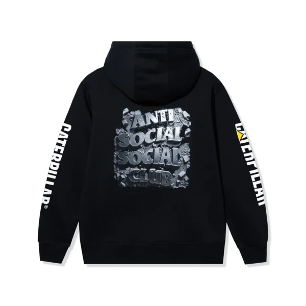 ASSC x Caterpillar® Cement Hoodie Black