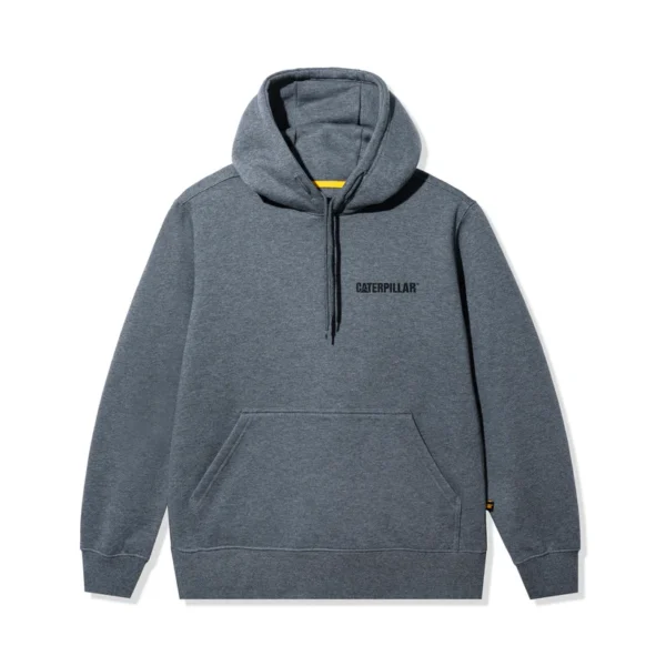 ASSC x Caterpillar® Hard Hat Hoodie front Gray