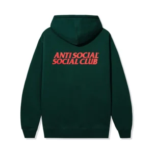 ASSC x Coca Cola Santa Social Hoodie Green back