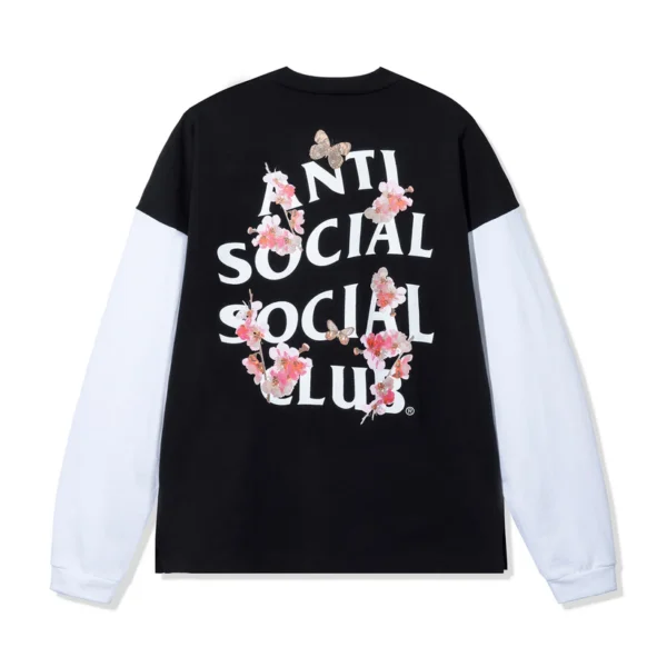 ASSC Contrast Sleeve Long Sleeve Heavyweight Tee back