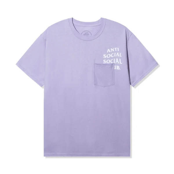 ASSC Cut-Off Logo Tee Lavender Front