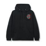 ASSC X COMME des GARCONS Hoodie Black Front