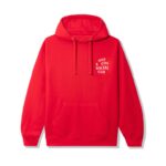 ASSC X COMME des GARCONS Hoodie Red Front