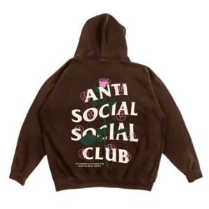 ASSC x SAD Boys fin de semana hoodie brown