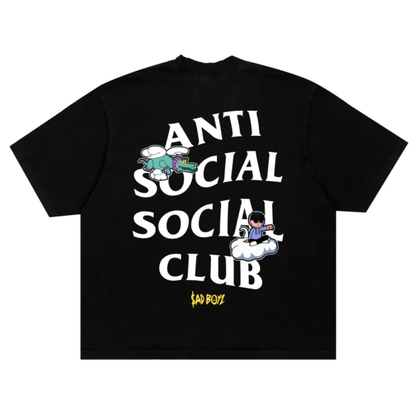 ASSC x sadboyz musica Tee back