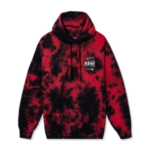 ASSC Calm Hoodie black red front