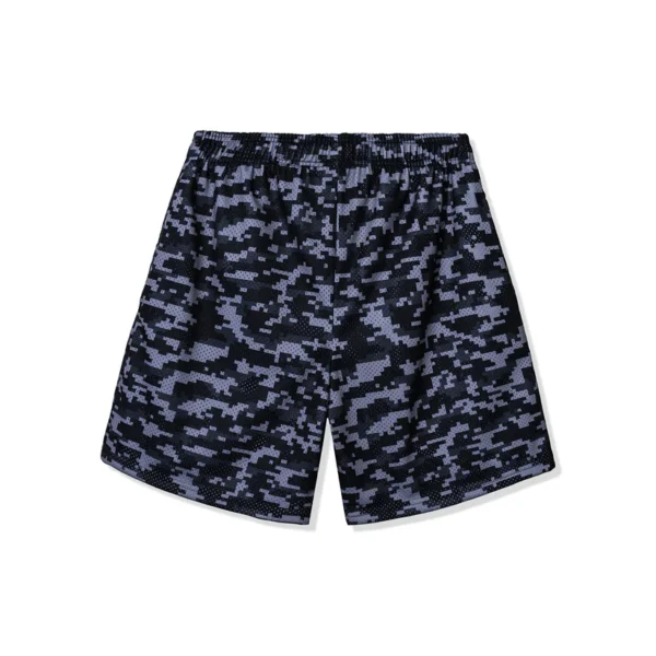 ASSC Pixel Camo Shorts Black back