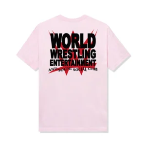 ASSC x WWE Championship Belt Tee Pale Pink