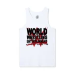 ASSC x WWE Championship Rib Knit Tank Top White