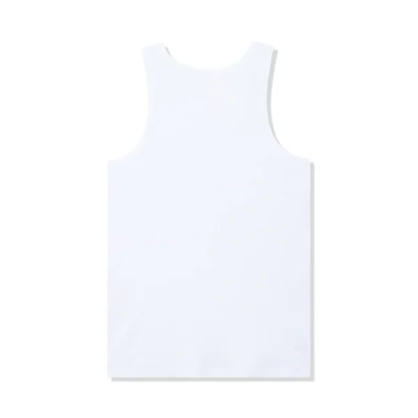 ASSC x WWE Championship Rib Knit Tank Top White Back