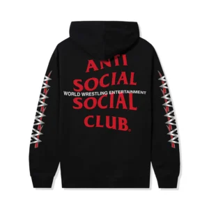 ASSC x WWE Entertainment Hoodie Black Back