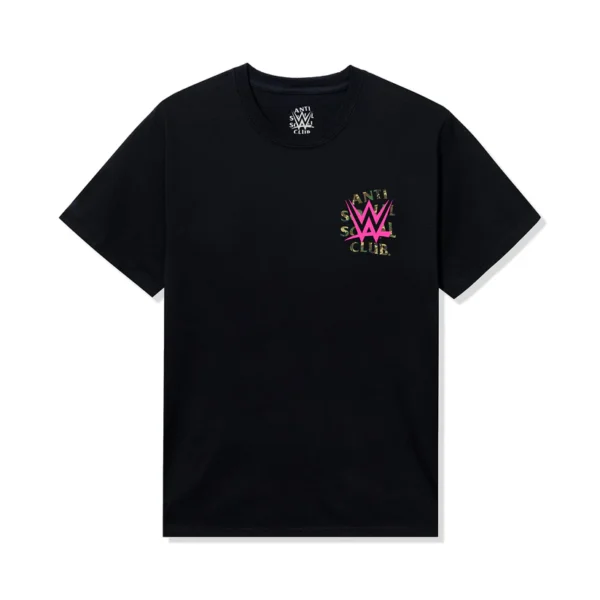 ASSC x WWE Lockout Tee Black Front