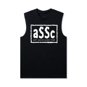 ASSC x WWE NWO Muscle Tank Black