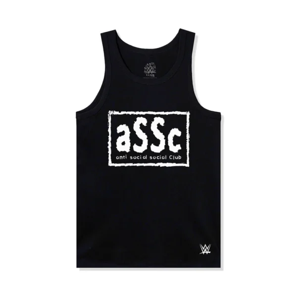 ASSC x WWE NWO Rib Knit Tank Top Black