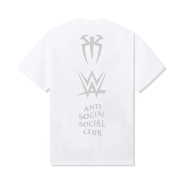 ASSC x WWE Roman Reigns Tee White back