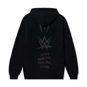 ASSC x WWE Roman Reigns Zip-Hoodie Black back