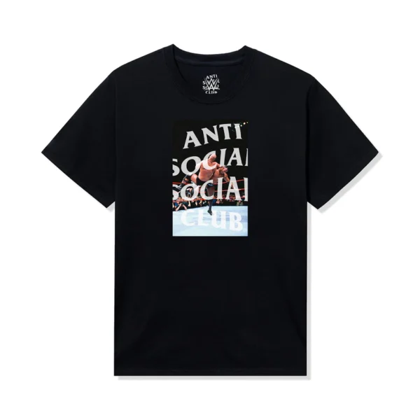 ASSC x WWE The Rock Tee Black