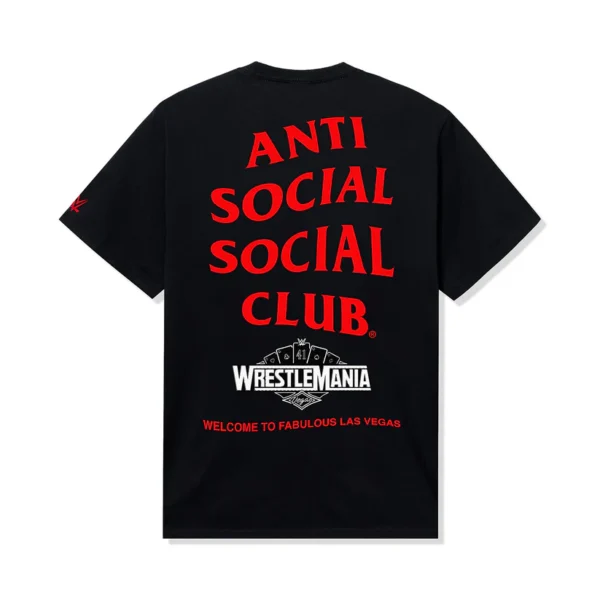 ASSC x WWE Wrestlemania LV Tee Back