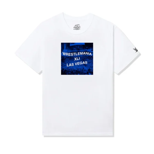 ASSC x WWE Wrestlemania LV Tee White