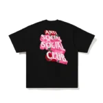 BAPE X ASSC TEE #2 M Black Back2