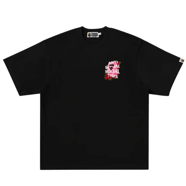 BAPE X ASSC TEE #3 M Black