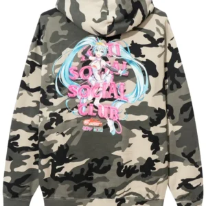 ASSC x Good Smile Racing Hatsune Miku Camo Hoodie
