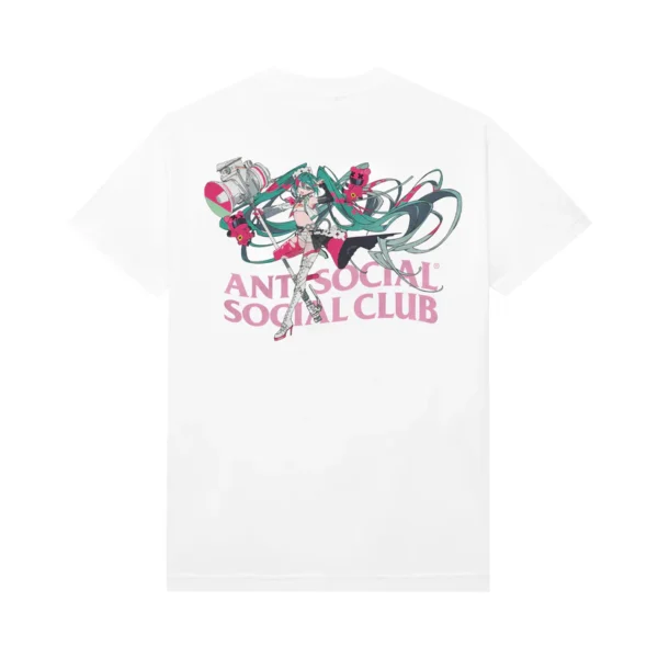 ASSC x Goodsmile Racing Cyber Isolation hatsune mikuTee White
